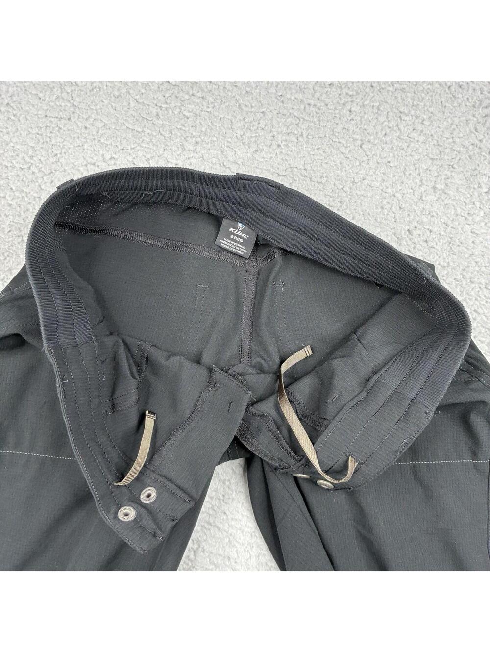 Kuhl Strattus Pants Womens 2 Reg Gray Ripstop Lightweight Hiking Outdoor 6234 - Picture 6 of 10